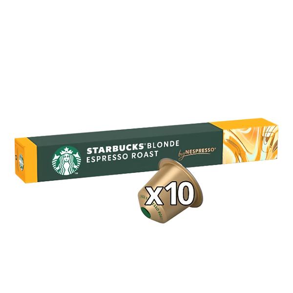 Starbucks® Blonde Espresso Roast by NESPRESSO®, Blonde Roast kávové kapsle, 10 kapslí v balení