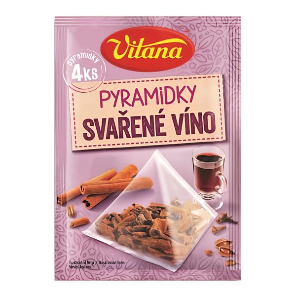 Vitana Pyramidky koření Svařené víno 4x5g