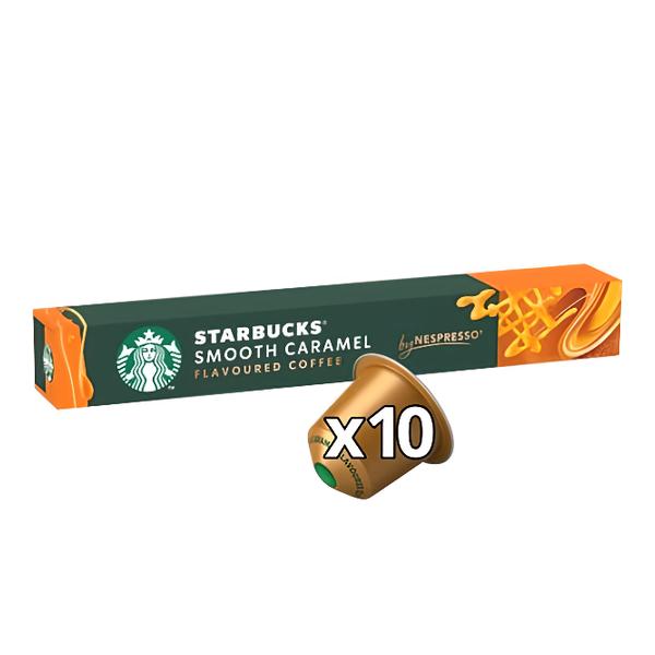 Starbucks® Smooth Caramel by NESPRESSO®, Blonde Roast kávové kapsle, 10 kapslí v balení