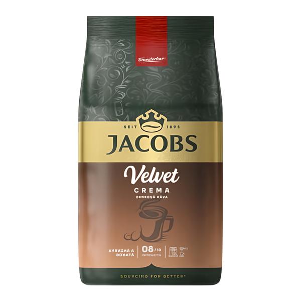 Jacobs Velvet Crema zrnková káva