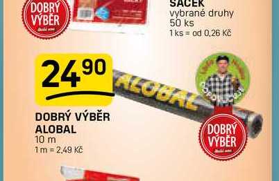 DOBRÝ VÝBĚR ALOBAL 10 m