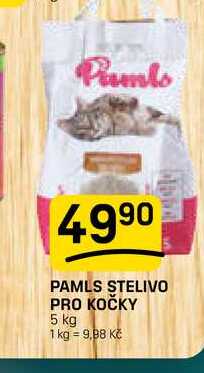 PAMLS STELIVO PRO KOČKY 5 kg