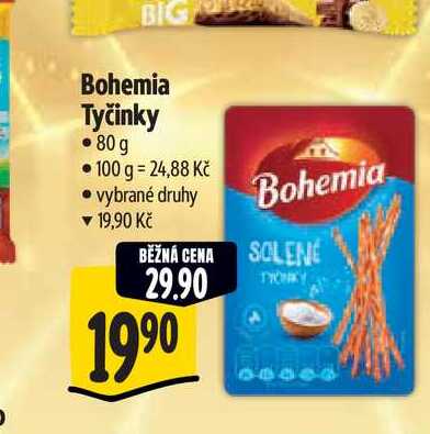 Bohemia Tyčinky 80 g