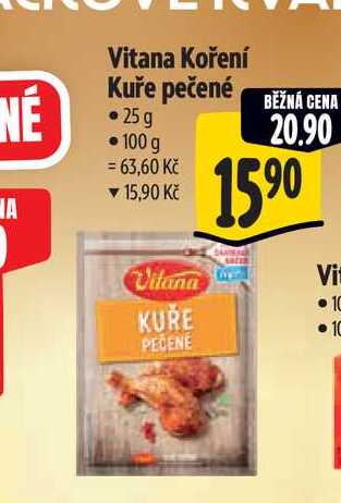 Vitana Koření Kuře pečené 25 g