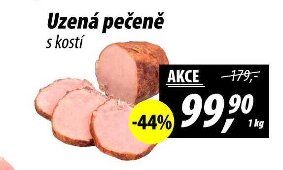 Uzená pečeně s kostí, 1 kg