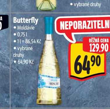 Butterfly 0,75 l