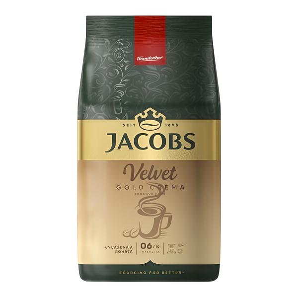 Jacobs Velvet Gold Crema zrnková káva