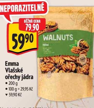   Emma Vlašské ořechy jádra  200 g 