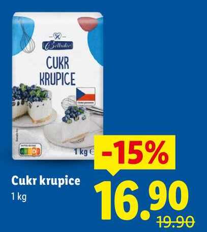 Cukr krupice, 1 kg