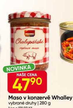 veseko Maso v konzervě vybrané druhy 280 g