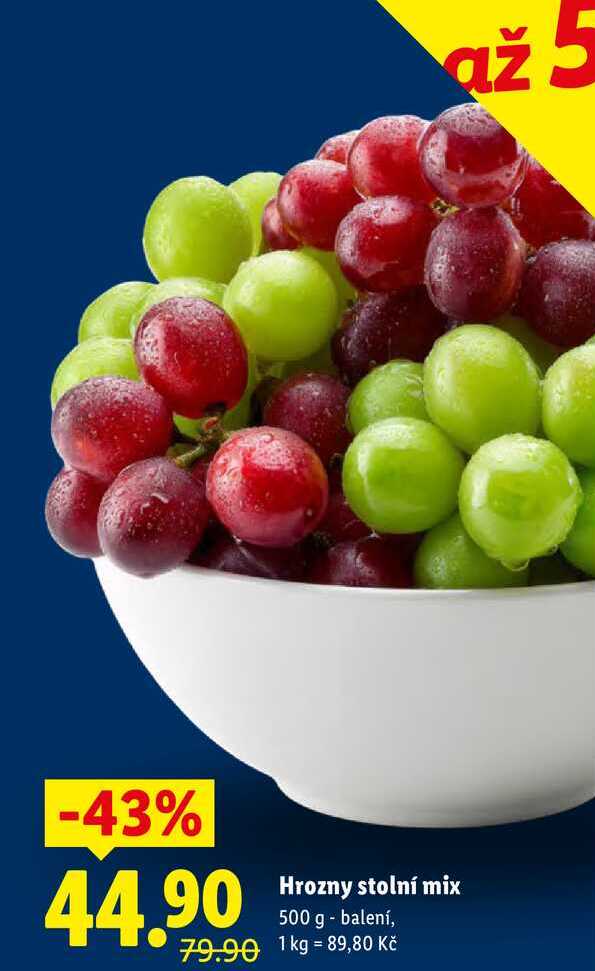 Hrozny stolní mix, 500 g