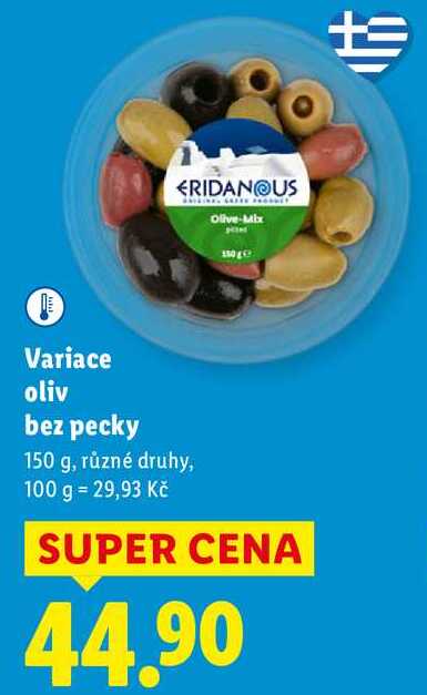 Variace oliv bez pecky, 150 g