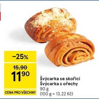 Švýcarka se skořicí, 90 g