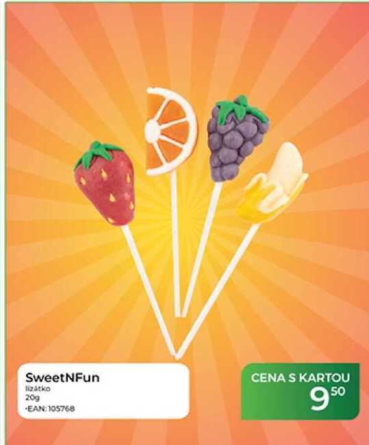 SweetNFun lizátko 20 g