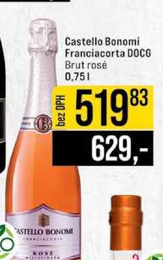 Castello Bonomi Franciacorta DOCG Brut rosé 0,75l