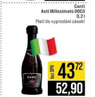 Canti Asti Millesimato DOCG 0,2l