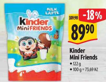 Kinder Mini Friends, 122 g