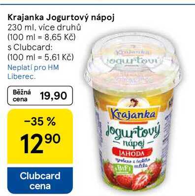 Krajanka Jogurtový nápoj, 230 ml