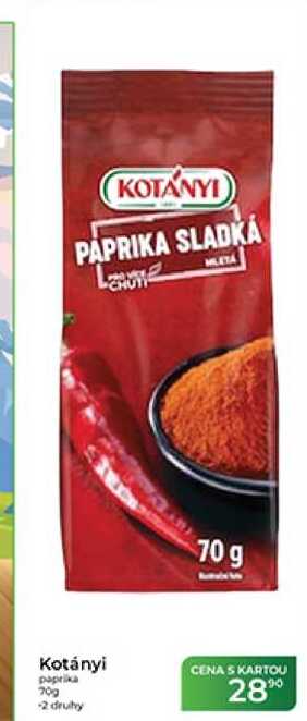 Kotányi paprika 70 g