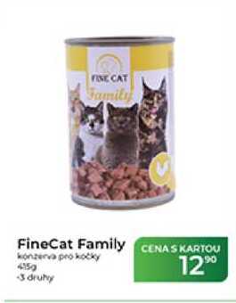 FineCat Family konzerva pro kočky 415 g