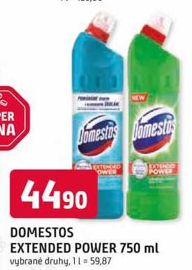 DOMESTOS EXTENDED POWER 750 ml 