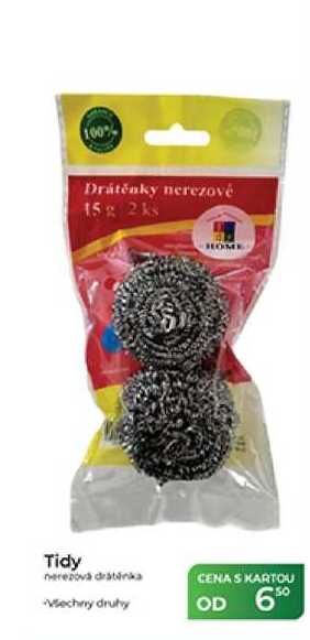 Tidy nerezová drátěnka