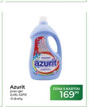 Azurit prací gel 2,48 L
