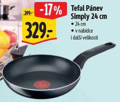 Tefal Pánev Simply 24 cm 