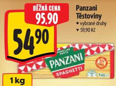 Panzani Těstoviny, 1 kg