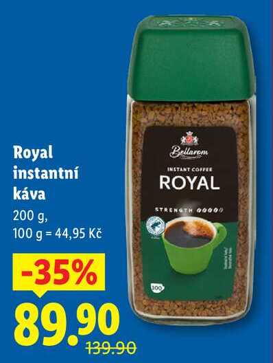 Royal instantní káva, 200 g