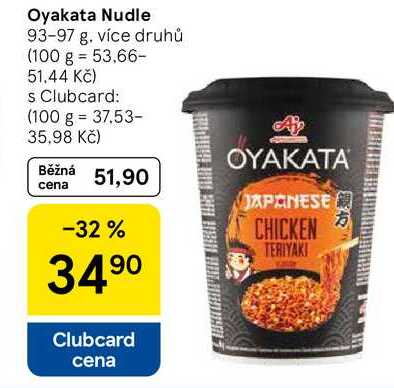 Oyakata Nudle, 93-97 g