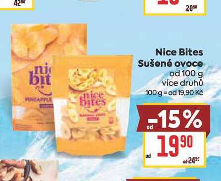 Nice Bites Sušené ovoce od 100 g 