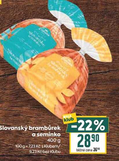 Slovanský brambůrek a semínko 400 g 