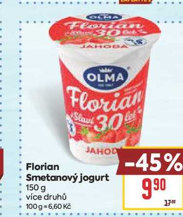 Smetanový jogurt 150 g 