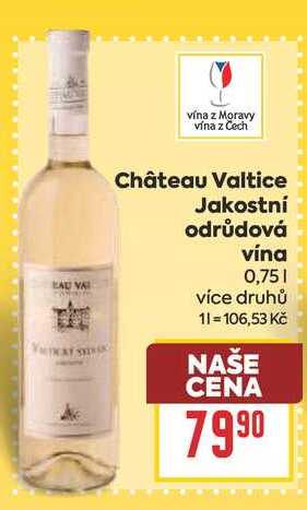 Château Valtice Jakostní odrůdová vína 0,75l