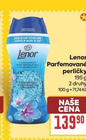 Lenor Parfemované perličky 195 g