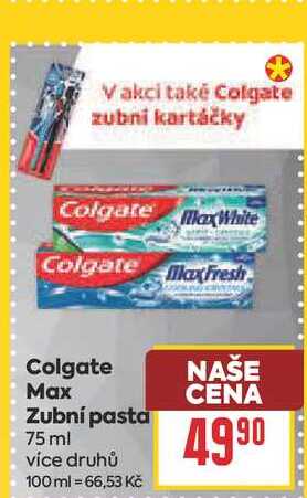 Colgate Max Zubní pasta 75 ml