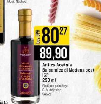 Antica Acetaia Balsamico di Modena ocet IGP 250 ml 