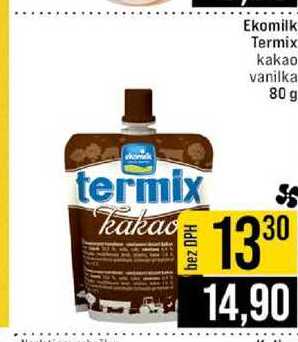 Ekomilk Termix kakao vanilka 80 g