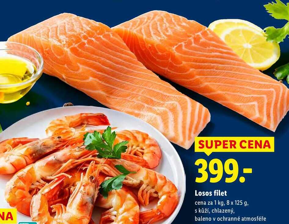 Losos filet, cena za 1 kg