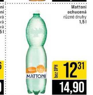 Mattoni ochucená různé druhy 1,5l