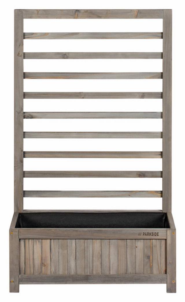PARKSIDE Truhlík s mříží šedá