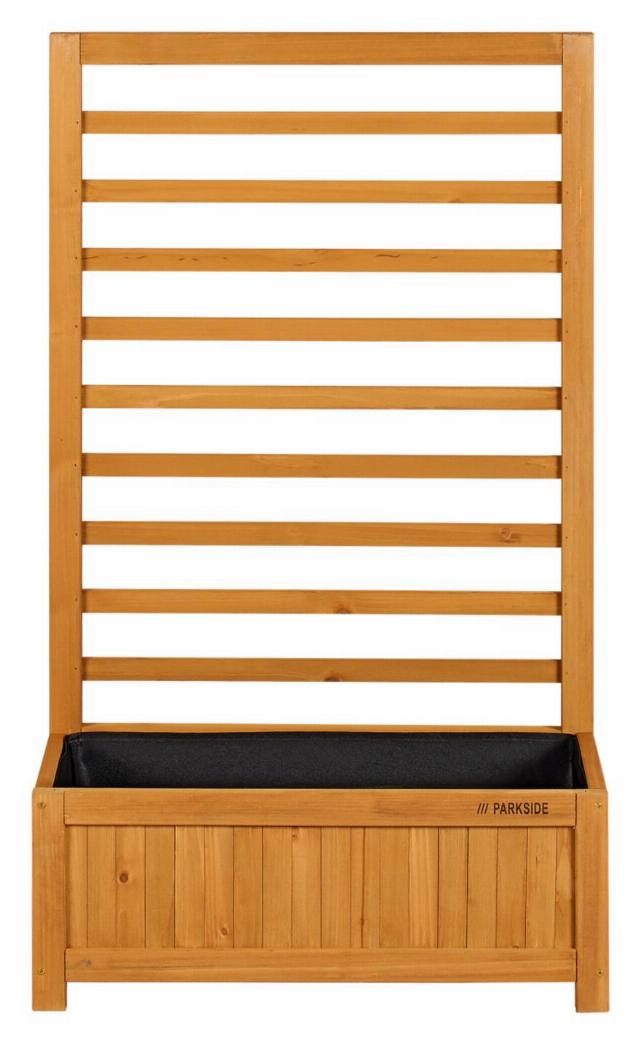 PARKSIDE Truhlík s mříží přírodní