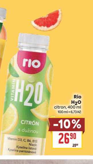 Rio H₂O citron, 400 ml
