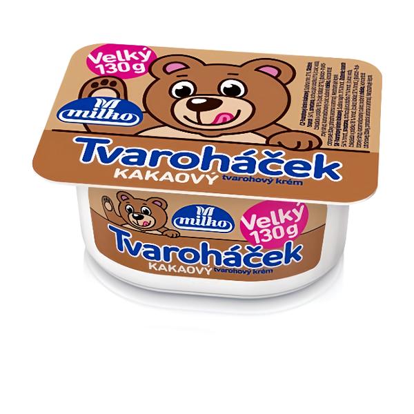 Milko Tvaroháček Tvarohový krém kakaový velký