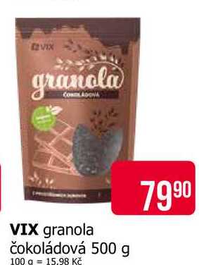 VIX granola čokoládová 500 g 
