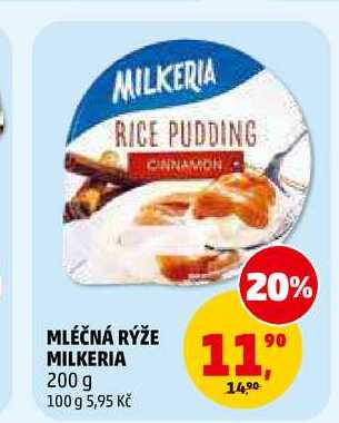 MLÉČNÁ RÝŽE MILKERIA, 200 g