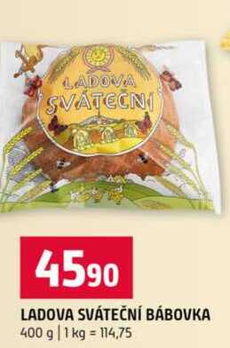 LADOVA SVÁTEČNÍ BÁBOVKA 400 g
