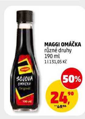 MAGGI OMÁČKA, 190 ml