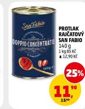 PROTLAK RAJČATOVÝ SAN FABIO, 140 g 
